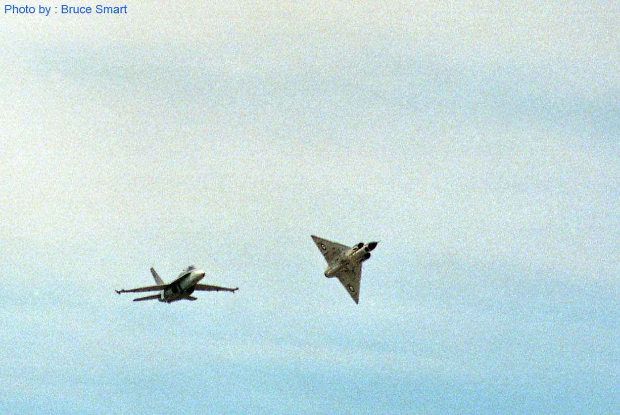 AS88-027 - FA-18 & Mirage