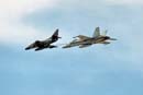 AS88-098 - Skyhawk & FA-18
